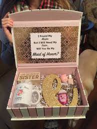 Bridesmaid Maid Of Honor Box Gifts For Wedding Party Bridesmaid Proposal Gifts Bridesmaid Proposal