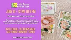 Michigan Psychic Fair at Hyatt House in Lake Orion, MI