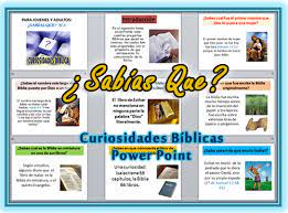 Dinamica j.a el que no es dinámicas y. 150 Curiosidades Biblicas En Powerpoint Pdf