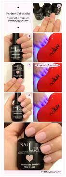 At Home Gel Nail Polish Tutorial Tips Pretty Gossip Gel Nails At Home Gel Nails Gel Nails Diy