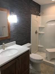 completed a fun bathroom today. give us