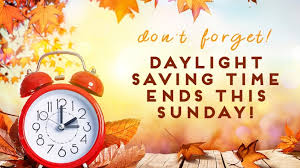 Daylight saving time, often called incorrectly by the plural daylight savings time, ends on sunday, nov. Daylight Savings Time Ends Pfwb