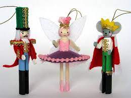 Nutcracker Clothes Pin People Ornament Kit Christmas Clothespins Xmas Crafts Nutcracker Crafts