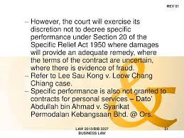 By ordering ordering a party to do very act which which he is under an obligatio obligation n to do; Chapter 1 Malaysian Legal System Ppt Download