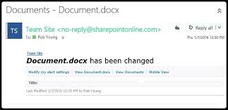 Dengan hormat, bersama ini kami informasikan bahwa terhitung mulai tanggal 1 november 2016, pt. Informasi Tentang Perubahan Pada Alamat Yang Digunakan Untuk Mengirim Pesan Email Pemberitahuan Dari Sharepoint Dukungan Office
