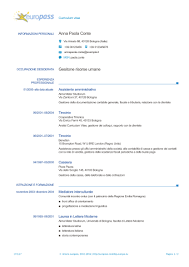 Se utilizzerai un cv europass. 23 Europass Cv Example Page 2 Free To Edit Download Print Cocodoc