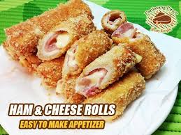 How To Cook Ham And Cheese Rolls Easy To Make Appetizers Ham And Cheese Sweet Savory Recipes