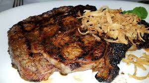 With such a high priced, sophisticated menu, it makes a better option for adults celebrating milestones. 16 Oz Cowboy Rib Eye Picture Of Gallagher S Steakhouse Las Vegas Tripadvisor