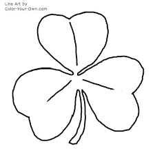 Here is a free coloring page of shamrock. Irish Shamrock Coloring Page