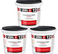 Fliesenkleber Fertigkleber Flexkleber weiß innen und außen Steinkleber Flex  D2TE 60KG LEVEL+12