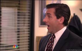 The office is an american mockumentary sitcom television series that depicts the everyday work lives of office employees in the scranton, pennsylvania branch of the fictional dunder mifflin paper company. Michael In New Boss Michael Scott Image 5011658 Fanpop Desktop Background