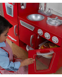 Spend hours playing with the kidkraft red vintage toddler play kitchen. Kidkraft Red Vintage Play Kitchen Wood Unisex Bambini