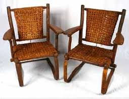 Old Hickory Martinsville Rare Bouncing Arm Chairs Old Hickory Furniture Hickory Furniture Old Hickory