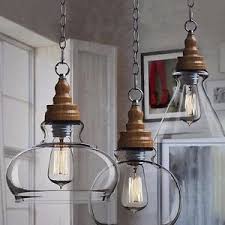 Because you have traditional or retro style home. Modern Retro Scandinavian Wooden Style Vintage Pendant Lamp Glass Ceiling Light Glass Ceiling Lamps Glass Shade Pendant Light Industrial Light Fixtures