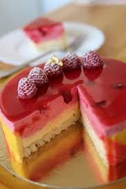 Raspberry And Passion Fruit Cream Cake Recipe The Cake Is Filled With Two Different Types Of Filling Passionfruit C Cake Recipes Fruit Cream Fruit Recipes