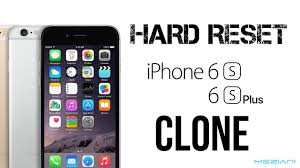 Hard Reset Iphone 6s 6s Plus Clone Youtube