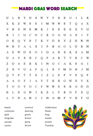 You can download this quiz by right click on the image then choose save as image to download. Mardi Gras Word Search Worksheet Mardi Gras Activities Mardi Gras Mardi Gras Crafts