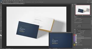 Download Uk Business Cards Mockup 06 Filtergrade