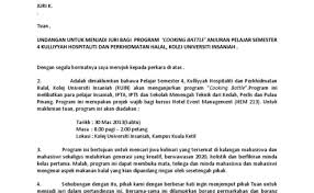 Pejabat pendidikan daerah batang padangjalan pahang,35ooo tapah 3. Contoh Surat Rasmi Jemputan Ke Majlis Sukan Contoh Hits Cute766