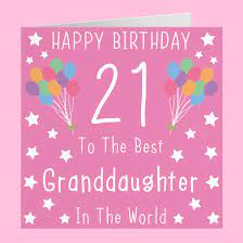Maybe you would like to learn more about one of these? Granddaughter 21st Birthday Card Hunts England