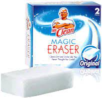 Mr Clean Magic Erasers Creative Uses For These Household Cleaning Blocks That Truly Work Magic Magic Eraser Cleaning Household Erasers