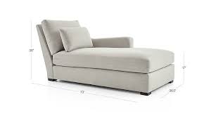 image with dimension for verano ii right arm chaise chaise sofa set chaise lounge