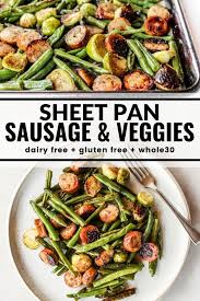 Sheet Pan Sausage Veggies Recipe Sheet Pan Dinners Recipes Health Dinner Recipes Sheet Pan Recipes