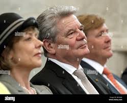 The partner of german president joachim gauck hi-res stock photography and  images