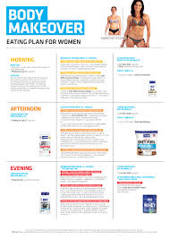Diet Plans Lean Body Plan Pdf Muscle And Workout Female
