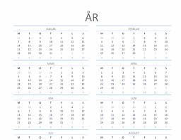 Gratis kalender som ska skrivas ut för 2021, 36ms. Kalendere Office Com