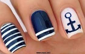 Estas uñas, sobre todo, las podemos ver en la época de verano pero también otoño , ya que nos recuerda al mar y al buen tiempo, por lo que no es muy habitual verlas en invierno. Pin En Nail Art