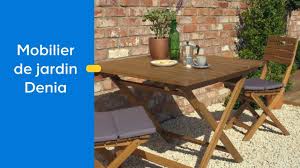 La collection jardin 2016 castorama. Decouvrez Le Mobilier De Jardin Denia Blooma Castorama Youtube