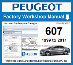 Marque citroen dacia peugeot suzuki. Peugeot 607 Workshop Repair Manual