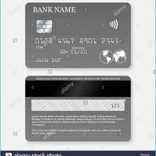 Set of modern credit cards on white background, front and back views. Front Back Blue Debit Card High Resolution Stock Photography And Debit Card Back And Front In 2021 Visa Debit Card Debit Card Design Credit Card Statement