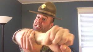 The drill sergeant nasty trope as used in popular culture. Angry Drill Sgt Hates Mouth Noises Youtube