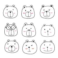 Pin By Lala On Vẽ Nhật Ki In 2020 Cute Animal Clipart Bear Clipart Animal Clipart