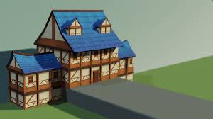 Blend Swap Modular Medieval House