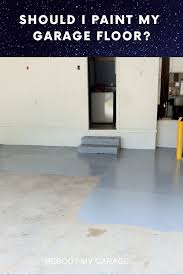 Paint Or Tile The Garage Floor Flooring Garage Solutions Garage