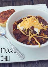 How To Make Moose Chili From Cosmopolitan Cornbread Moose Meat Recipes Moose Recipes Easy Casserole Recipes