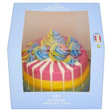 Once opened, store in an airtight container. Morrisons Morrisons Rainbow Drip Cake 1100g Product Information Store Bought Cake Drip Cakes Food Shop
