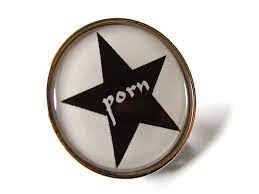 PORN STAR PIN BADGE HUMOUR JOKE FUN NOVELTY GIFT | eBay