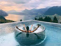 Chances are, this is something that you have been dreaming about for years, and. Swiss 5 Star Hotel With World S Most Instagram Famous Infinity Pool