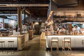 Work with your interior designer to make room for everyday kitchen equipment. Nomad Sydney Restaurant Review Restaurant Kitchen Design Open Kitchen Restaurant Kitchen Design Open