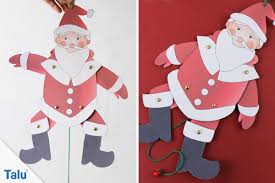 Weihnachtsmann Basteln Anleitung Und Vorlagen Talu De Weihnachtsmann Basteln Weihnachtsmann Basteln Einfach Basteln