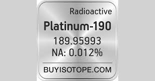 3827.0 °c (4100.15 k, 6920.6 °f) number of protons/electrons: Platinum 190 Platinum 190 Isotope Enriched Platinum 190
