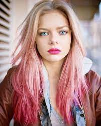 What can be more girlie than a light pink ombre hair color? Ombre Hair Pink And Blonde What S New