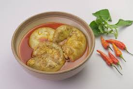 Dalam wadah, campur semua bahan isian dan aduk hingga rata. Cara Membuat Gulai Tambusu Usus Sapi Isi Tahu Telur Khas Minang Bangka Sonora Id
