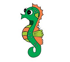 It has a cute look that children will love to draw, but still looks pretty realistic.it will be a fun addition to any lessons about sea life! How To Draw A Seahorse Step By Step Easy Drawing Guides