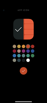 The color names are fun and specific: Inspiration App Icon Color Picker On Ios By Timepage Ui Garage