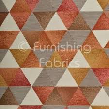 Shop fabrics with modern and contemporary shapes, medallions and more! Geometric Pattern Orange Yellow Red White Soft Woven Chenille Upholstery Fabric 7625688901147 Ebay